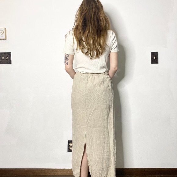 Eileen Fisher Linen Maxi Skirt - Picture 7 of 13